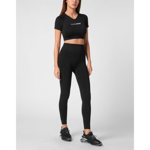 PLEIN SPORT Leggings sportivi LOGO