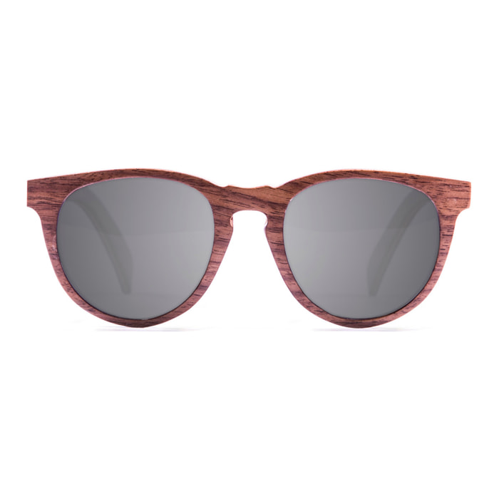 Gafas de sol KAU BERLIN - De madera de nogal / Ahumada