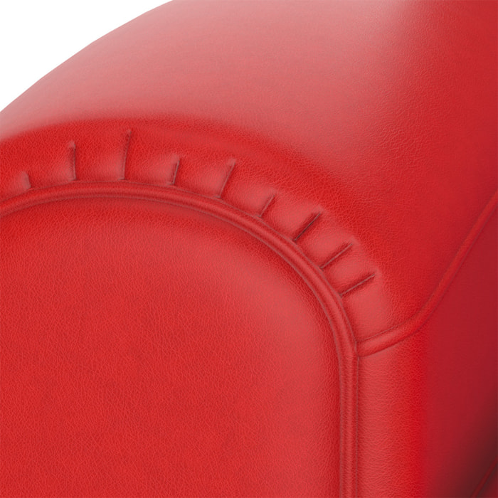 Fauteuil Club rouge