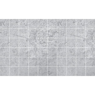 Stickers muraux - Sticker Mural Carrelage adhésif Cuisine Salle de Bain - 60 STICKERS CARRELAGES EFFET PIERRES