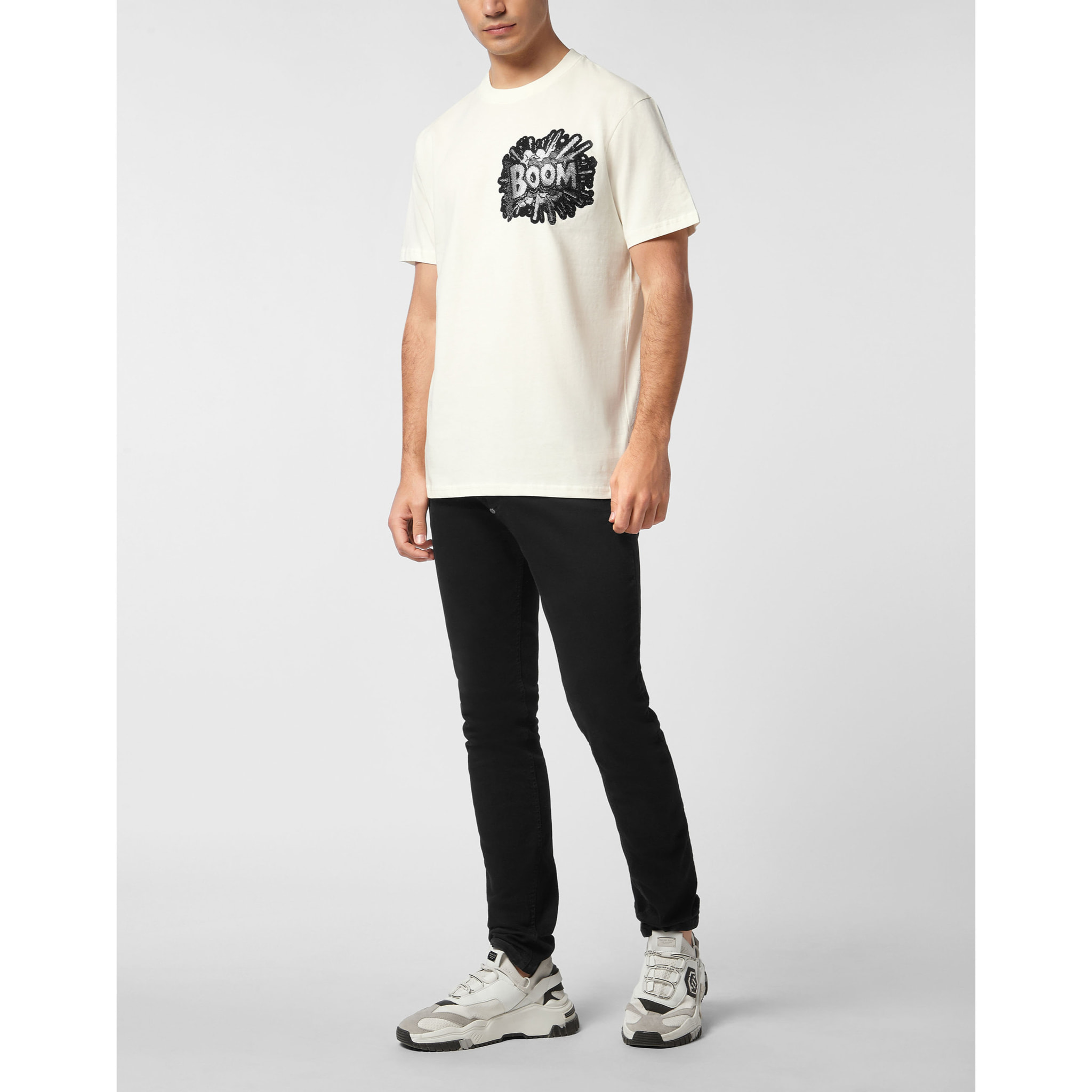 PHILIPP PLEIN Camiseta Cuello Redondo Ss