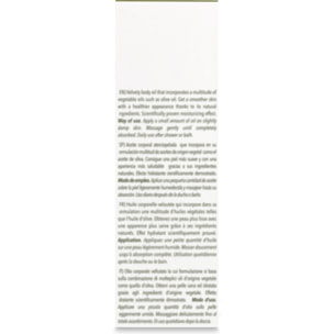 Huile corporelle oliva postquam - 100 ml