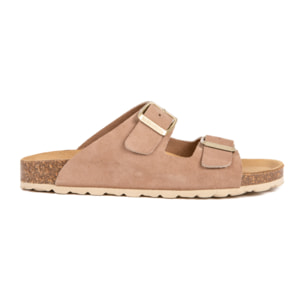 SANDALIA BABUNKERS MARRON
