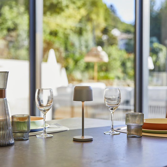 6 Lampe de table SOPHIA +Socle de charge