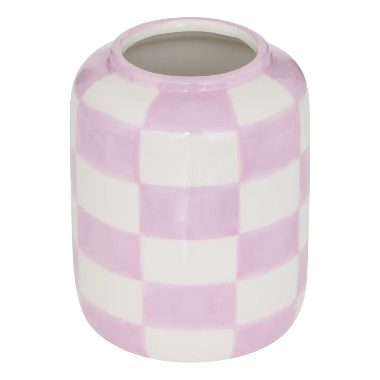 Vase Pool en Dolomite 11x11x14cm Vert et Blanc