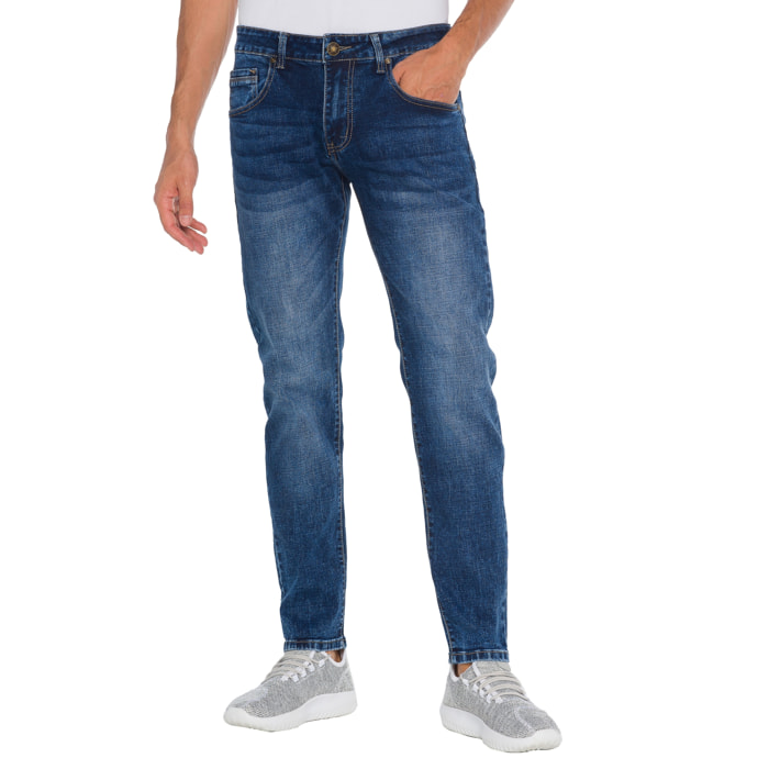 Pantalón Hot Buttered denim Eliot color azul