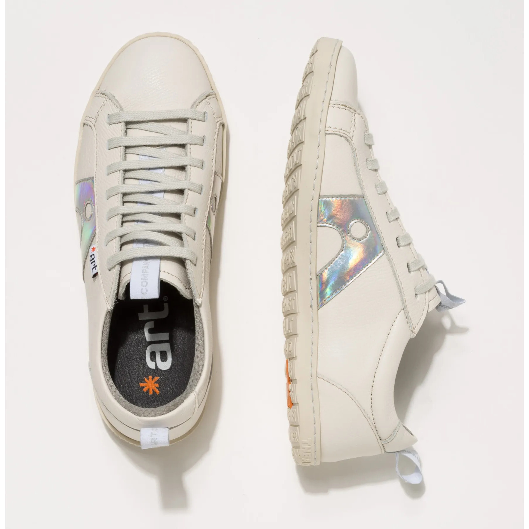 Zapatos 0179 MULTI LEATHER WHITE-IRIDESCENT/ QWERTY color 017