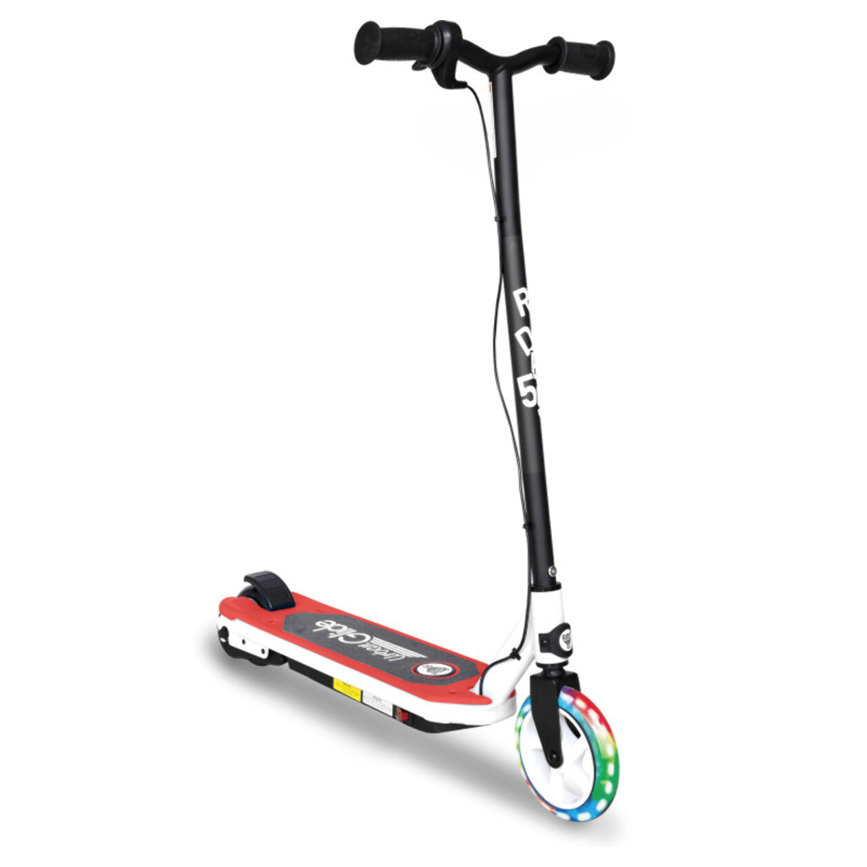 Trottinette Électrique Enfant Ride 55 Rouge – Moteur 30W - 10 km/h - Autonomie Jusqu'a 40 min - 3-8 ans