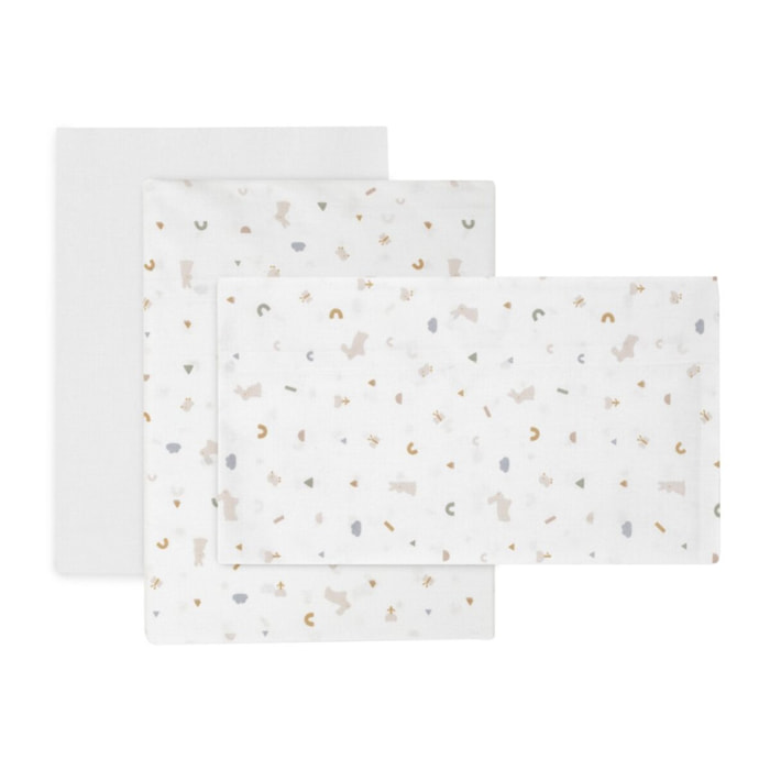 Cambrass Sabana Cuna 3 Pcs (Cuna 60) Rabbit