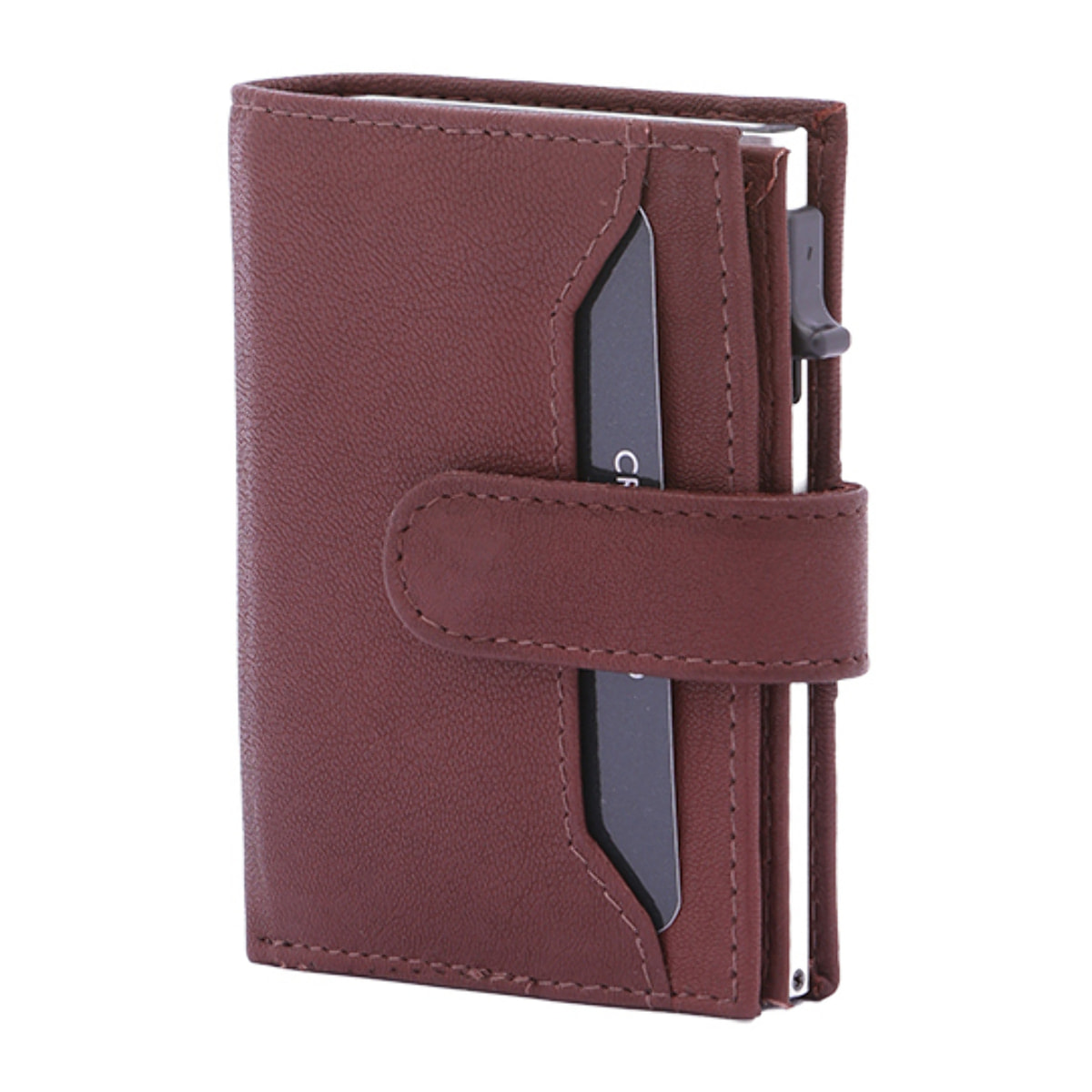 Portafoglio  da uomo In Vera pelle Made in Italy 7,5x10x2,5 cm