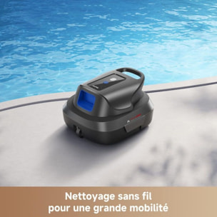 Robot piscine MOVA Diver R10 sans fil - fond - bassin jusqu'à 80 m²