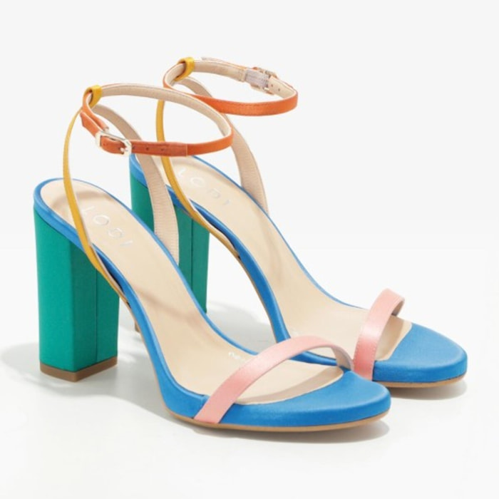 SANDALIAS MULTICOLOR AZUL ILARIA-TE