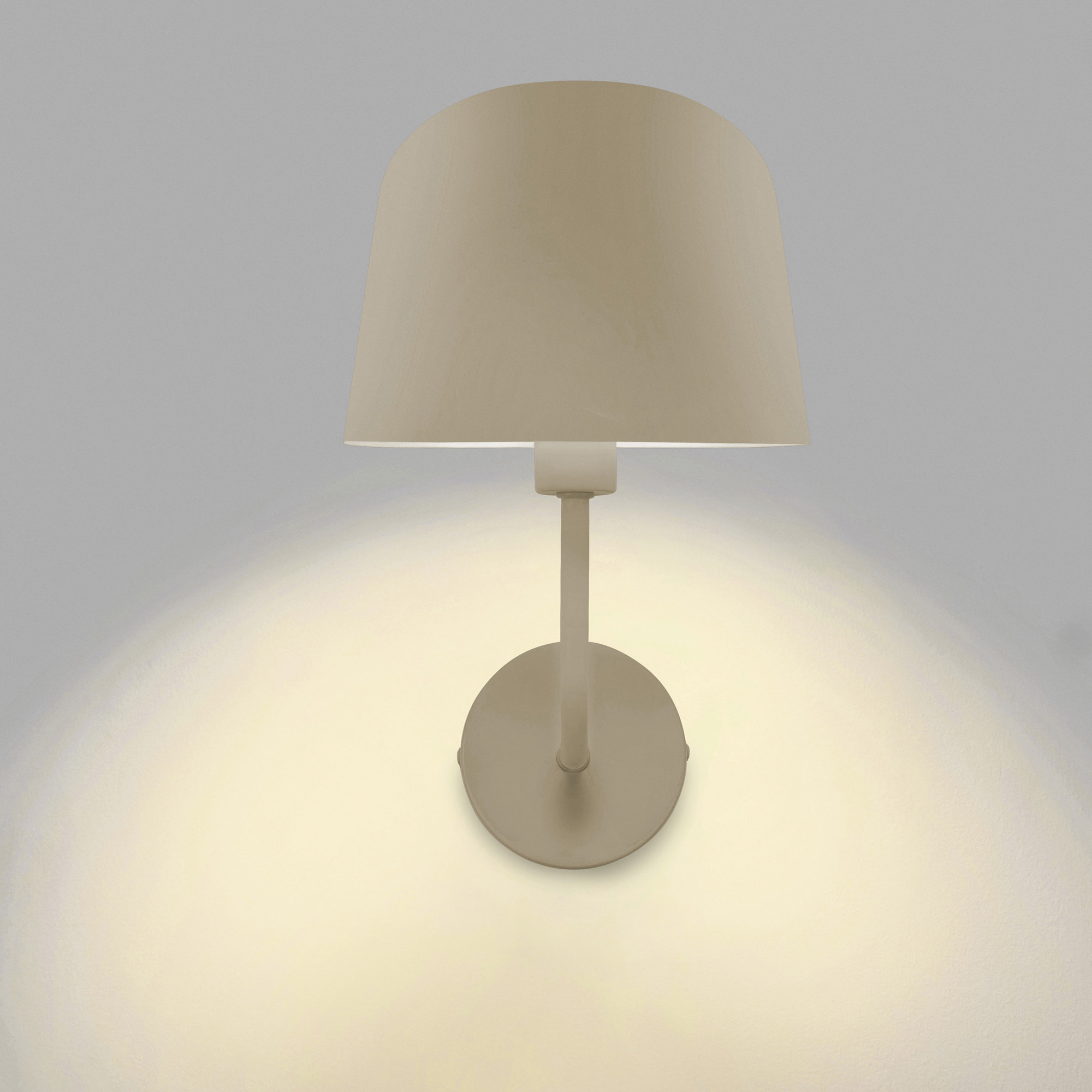 Forlight Fres aplique interior en beig para bombilla E14