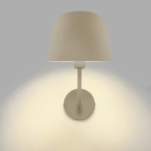 Forlight Fres aplique interior en beig para bombilla E14