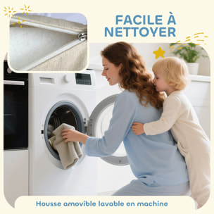 7 blocs de construction en mousse XXL revêtement tissu déhoussable - modules de motricité - multicolore