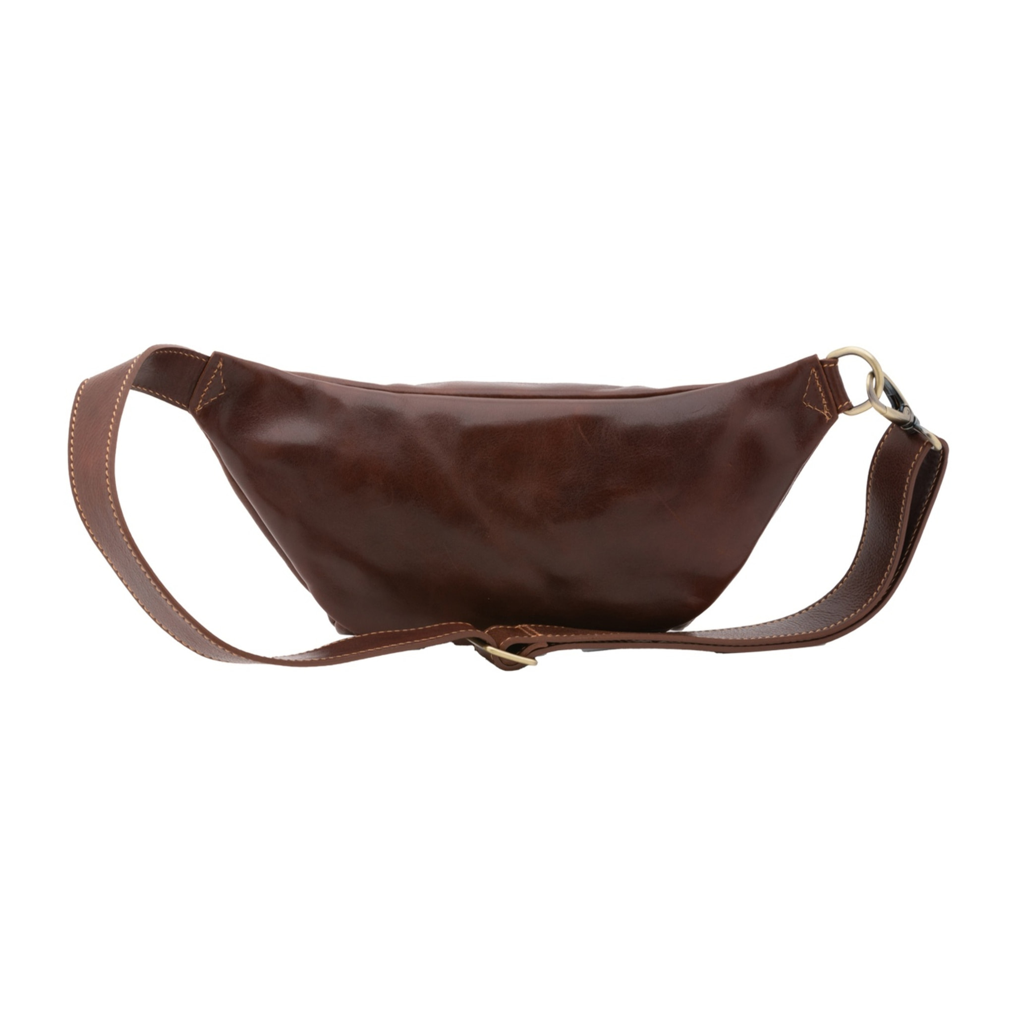 Marsupio da uomo in vera pelle - Modello False - 100% pelle - 37.0 x 16.5 x 10.0 cm