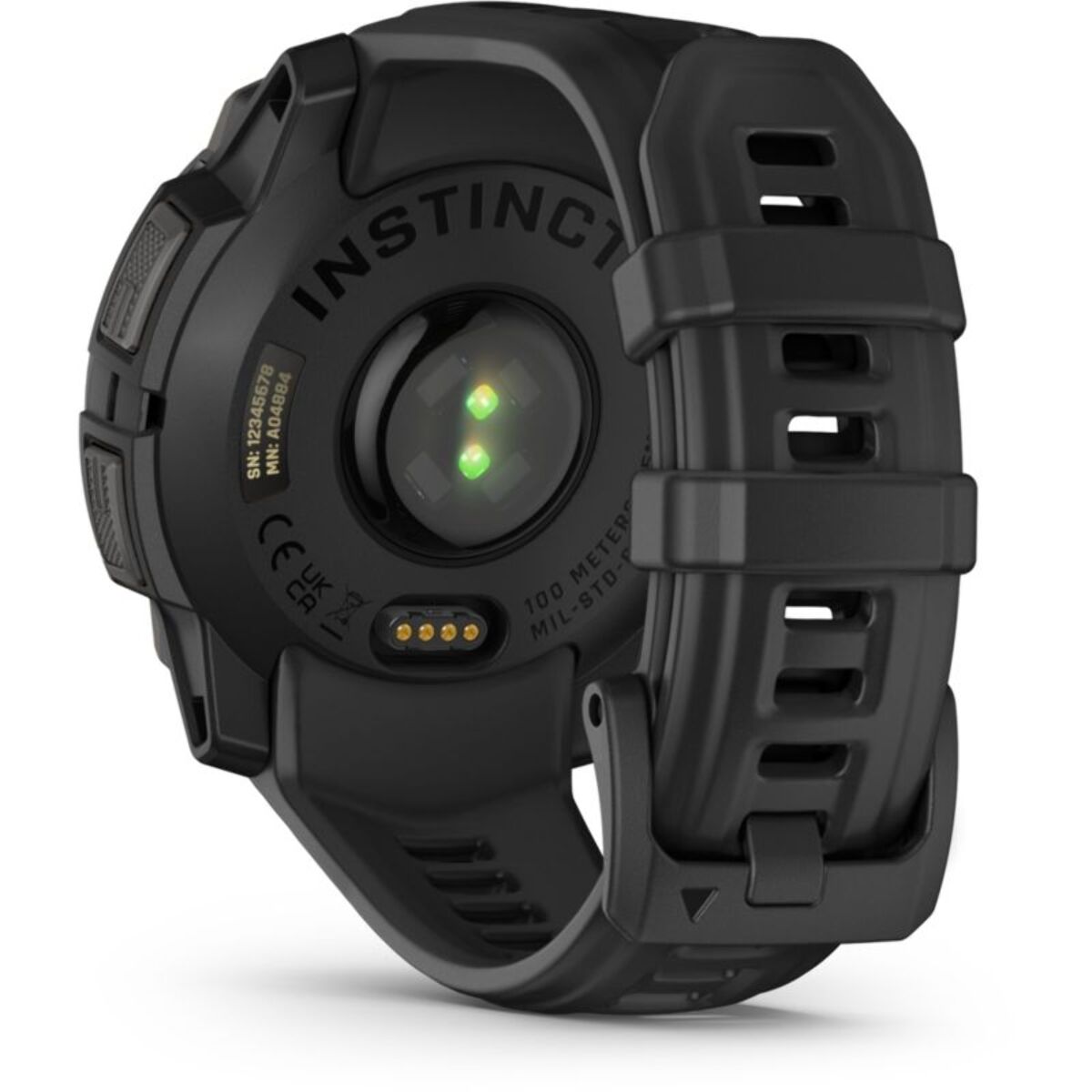 Montre sport GARMIN Instinct3 Amoled 45mm Noir Bracelet noir
