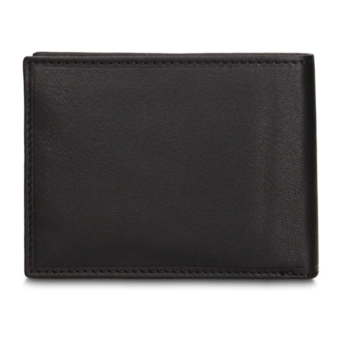 Portafoglio uomo in vera pelle - Modello Eldoro Chic - Casual - 13.0 x 10.0 x 2.0 cm