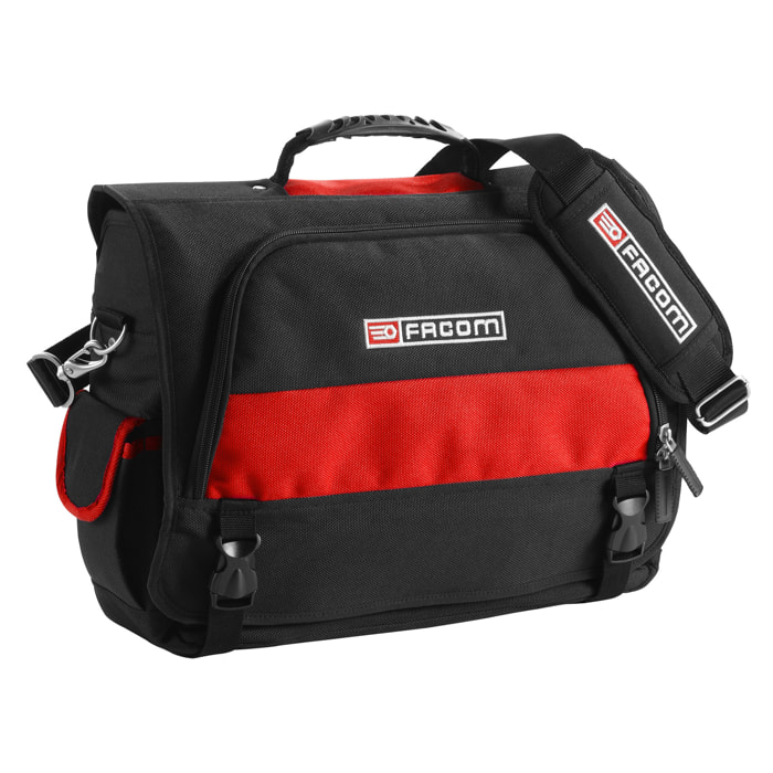 Sac textile pour outils et PC portable avec sangle