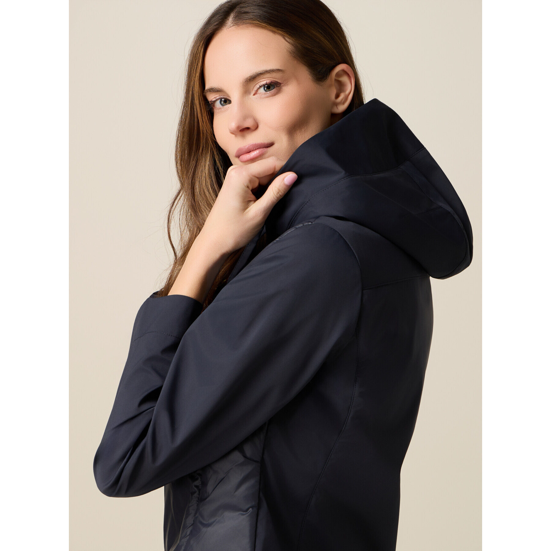 Oltre - Piumino lightweight combinato - Blu