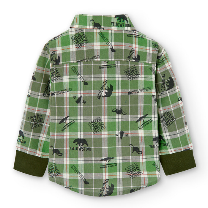 Camisa viella cuadros de bebé niño