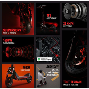 Trottinette électrique SEGWAY ZT3 Pro