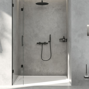 Flexible de douche Universal 120 cm Noir mat