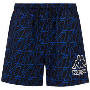 Kappa - Costumi da Bagno Uomo Nero - Logo Gucino