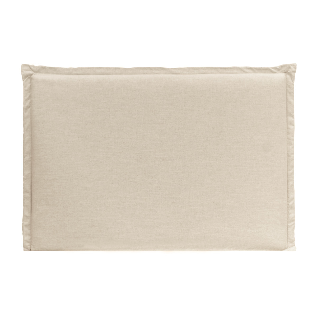 Tête de lit déhoussable en lin beige en différentes tailles