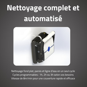 Bestway Robot piscine Clean Pool nettoyage fond et parois 32 m² max