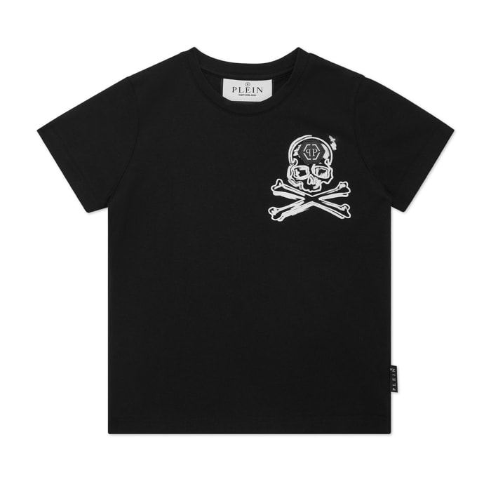 PHILIPP PLEIN T-Shirt Round Neck Ss SKULL