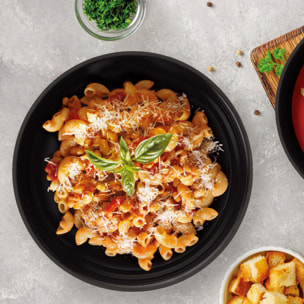 Juego de 2 sartenes ø22ø26cm aluminio prensado 2 colores + mango desmontable