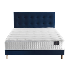 Ensemble matelas ressorts mémoire de forme, NOVA + tête de lit + sommier 11 cm
