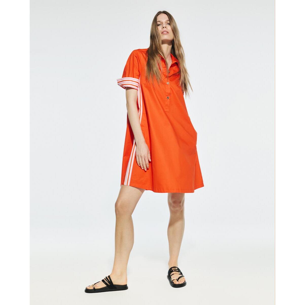 Abito Camicia a Maniche Corte