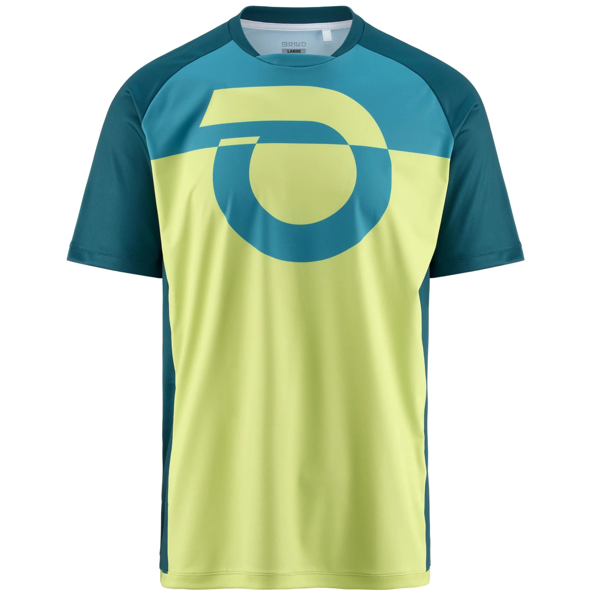 Briko - Maglie gioco, Uomo, Verde - Fierce Mtb