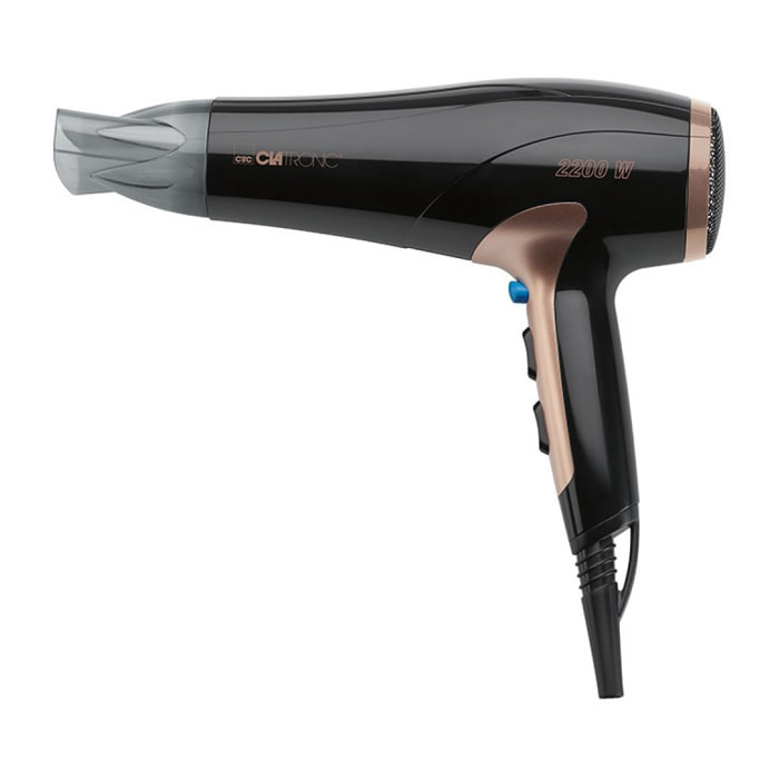 Séche-cheveux 2200W Clatronic HT 3661 Noir/cuivre