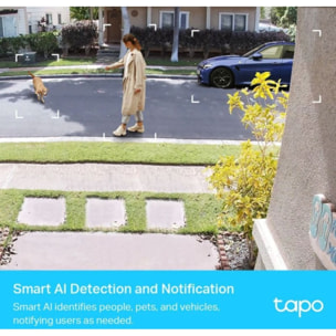 Caméra de surveillance TP-LINK Tapo C420 2 caméras 2K wifi sans fil
