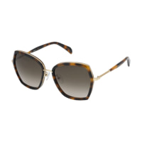 Tous - lunettes de soleil - havane - protection solaire : catégorie 3