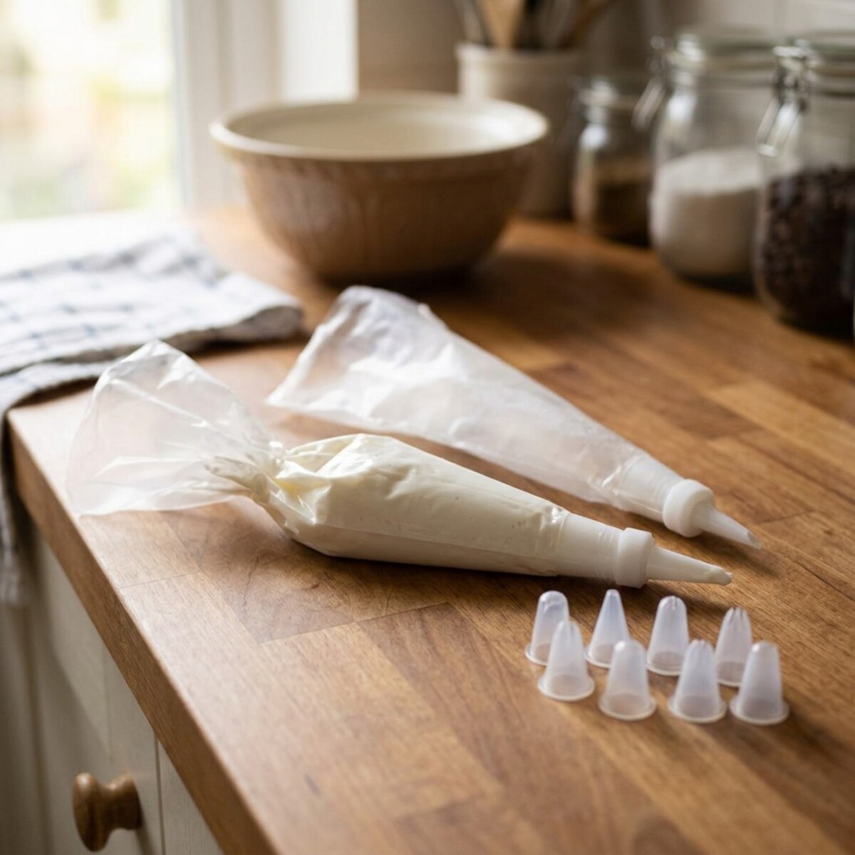 Set de 2 poches à douilles avec embouts en plastique Zenker Smart Pastry