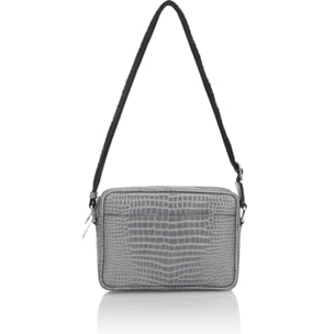 PHILIPP PLEIN Leather Laptop Bag Cocco