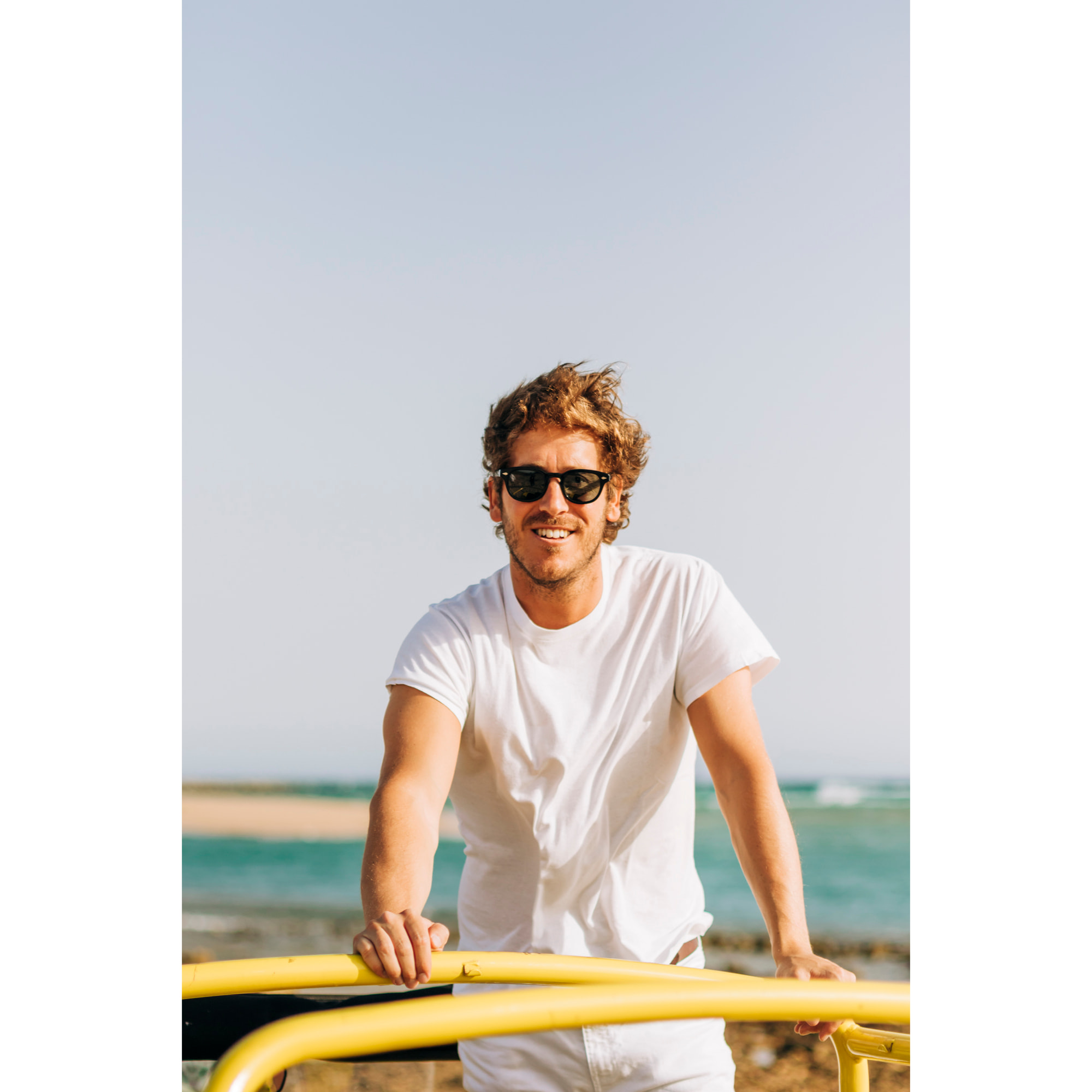 Gafas de sol OCEAN HAMPTON - Negro brillante / Ahumada