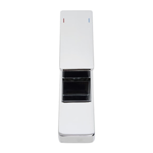 Vision mitigeur lavabo à levier sur pied, sans vidage, chrome brillant (SATBSVI271)