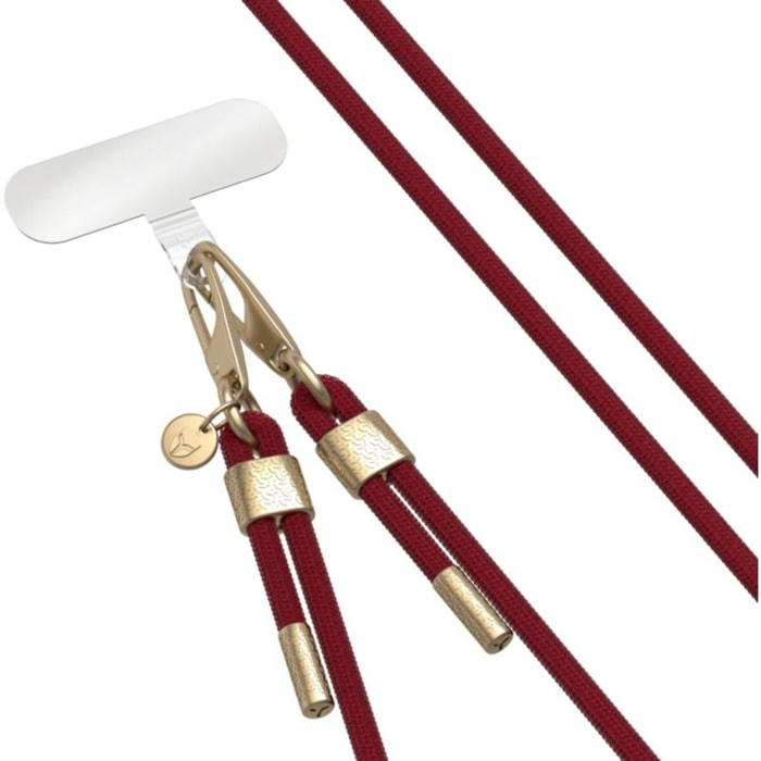 Cordon téléphone FORCE CASE Cordon Rouge