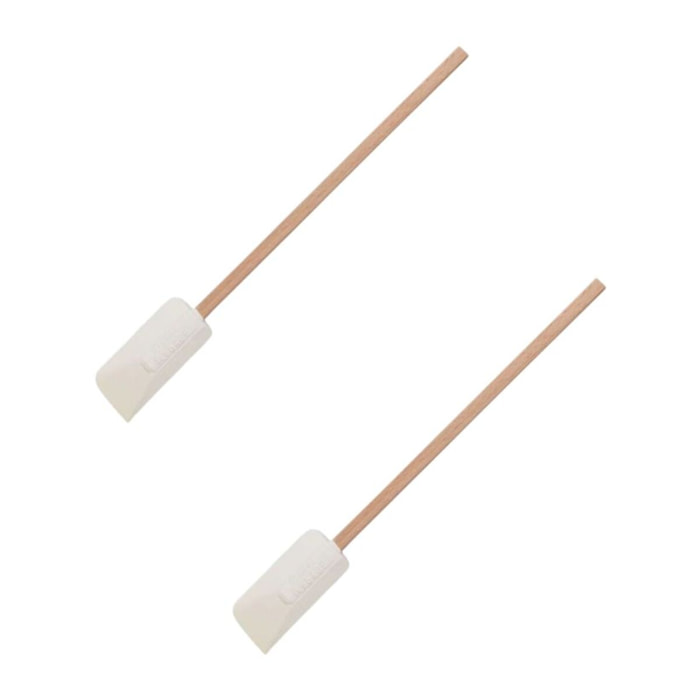 Ensemble de 2 Maryses de pâtisserie et de cuisine 25 cm manche en bois Fackelmann