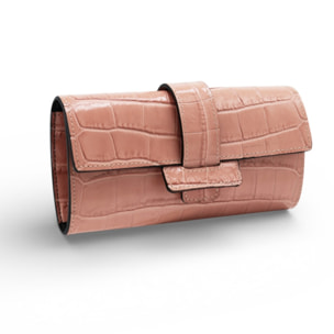 Cartera Cheval Firenze Dean Croc Rosa