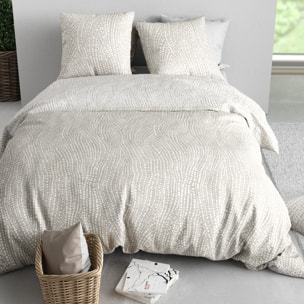Parure housse de couette 100% coton 57 fils nairobi