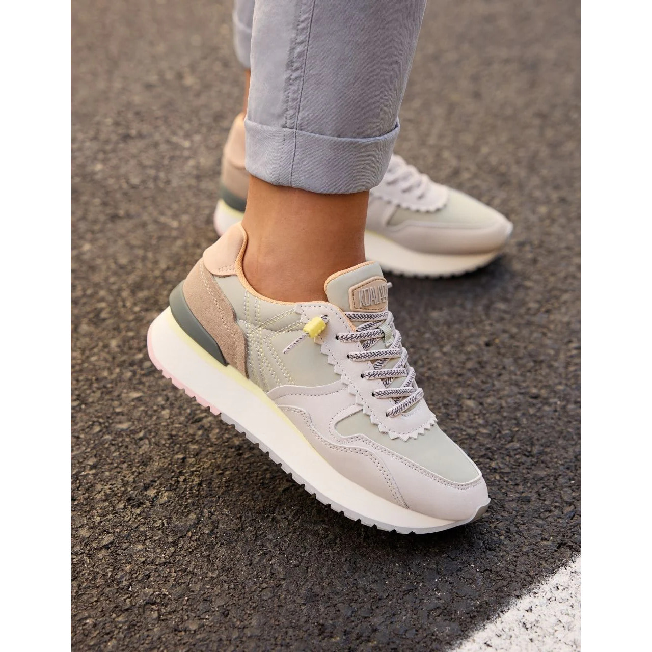 Zapatillas Sneaker Caqui Claro - Mars