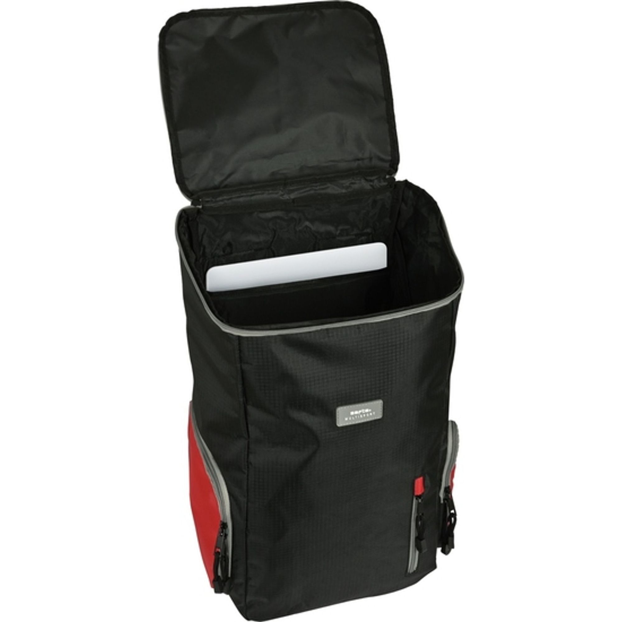 Mochila multisports para portatil 13,3" safta "black-red"