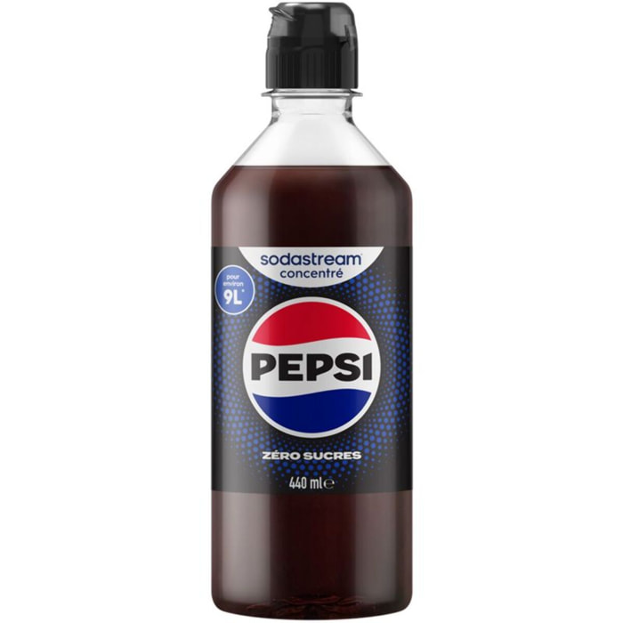 Concentré SODASTREAM PEPSI ZERO SUCRES 440ml