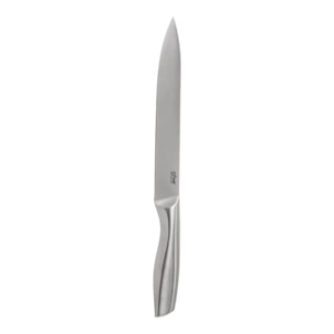 Couteau à trancher inox "Silver Précision" lame 21cm
